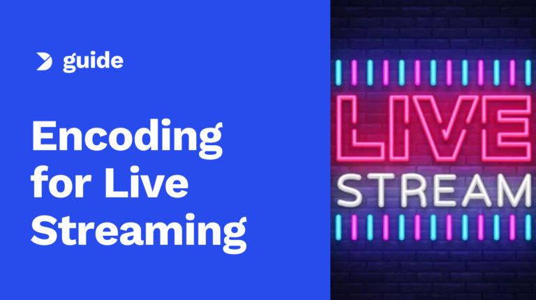 Encoding for Live Streaming Image