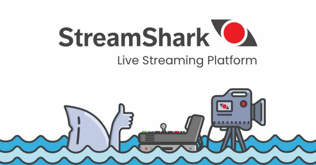 plataforma de streaming en directo streamshark