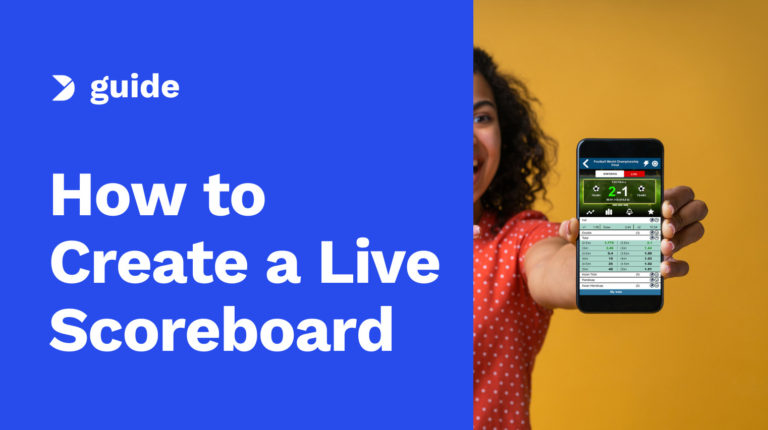 How to Create a Live Scoreboard Overlay When Streaming Sports Online