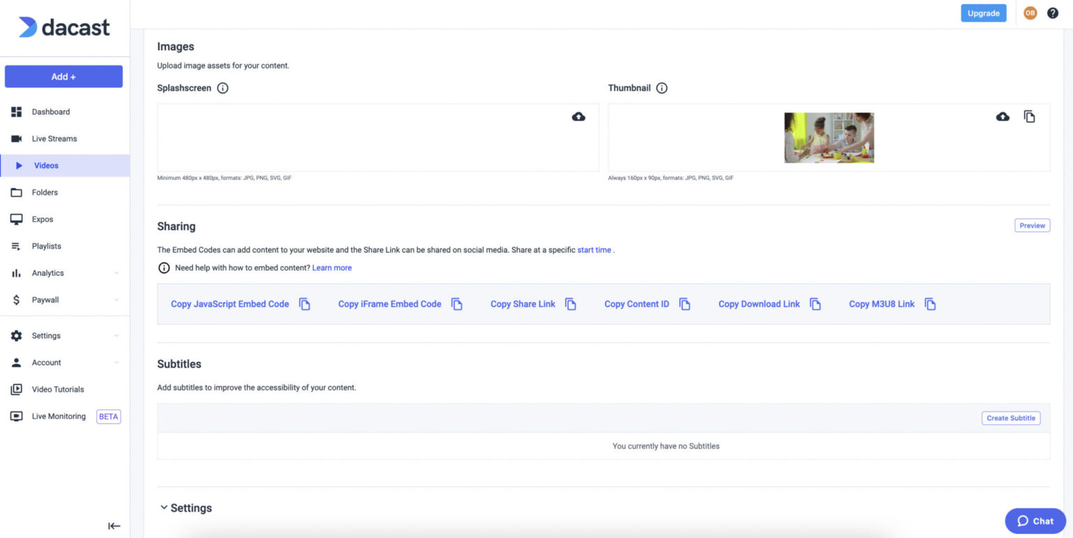 Closed Captioning for Web Video Support with SRT and VTT Files