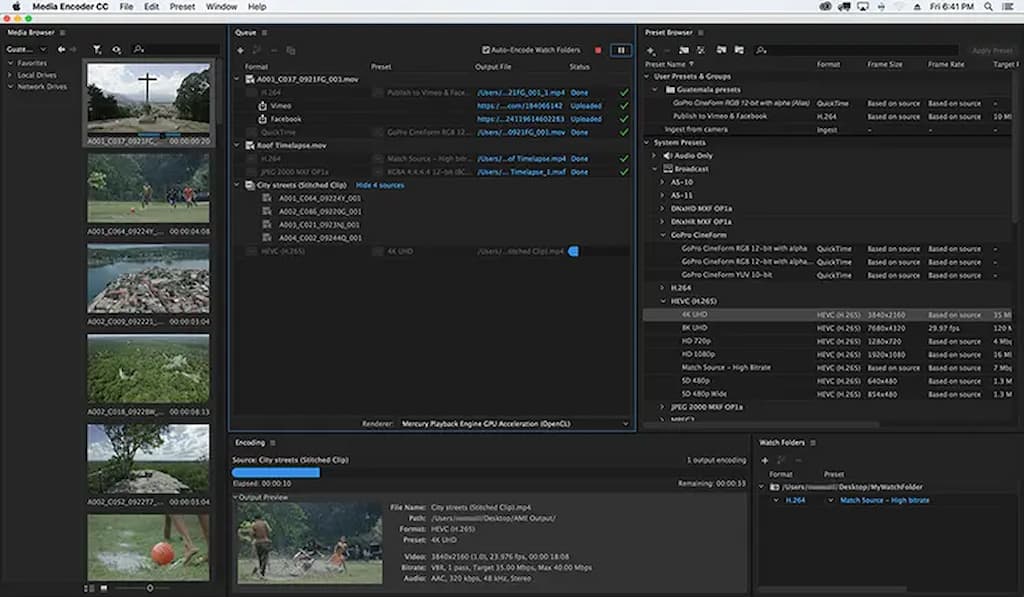 Adobe Media Encoder