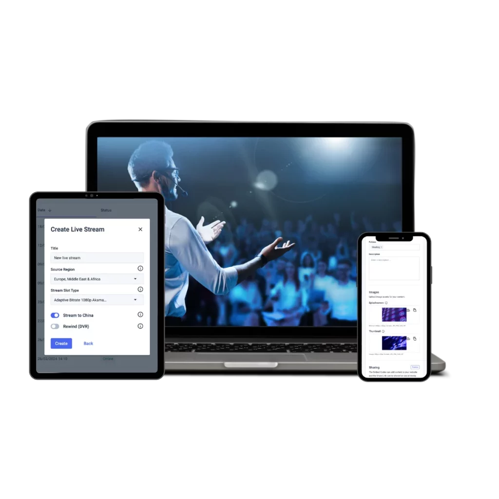 dacast multistreaming platform