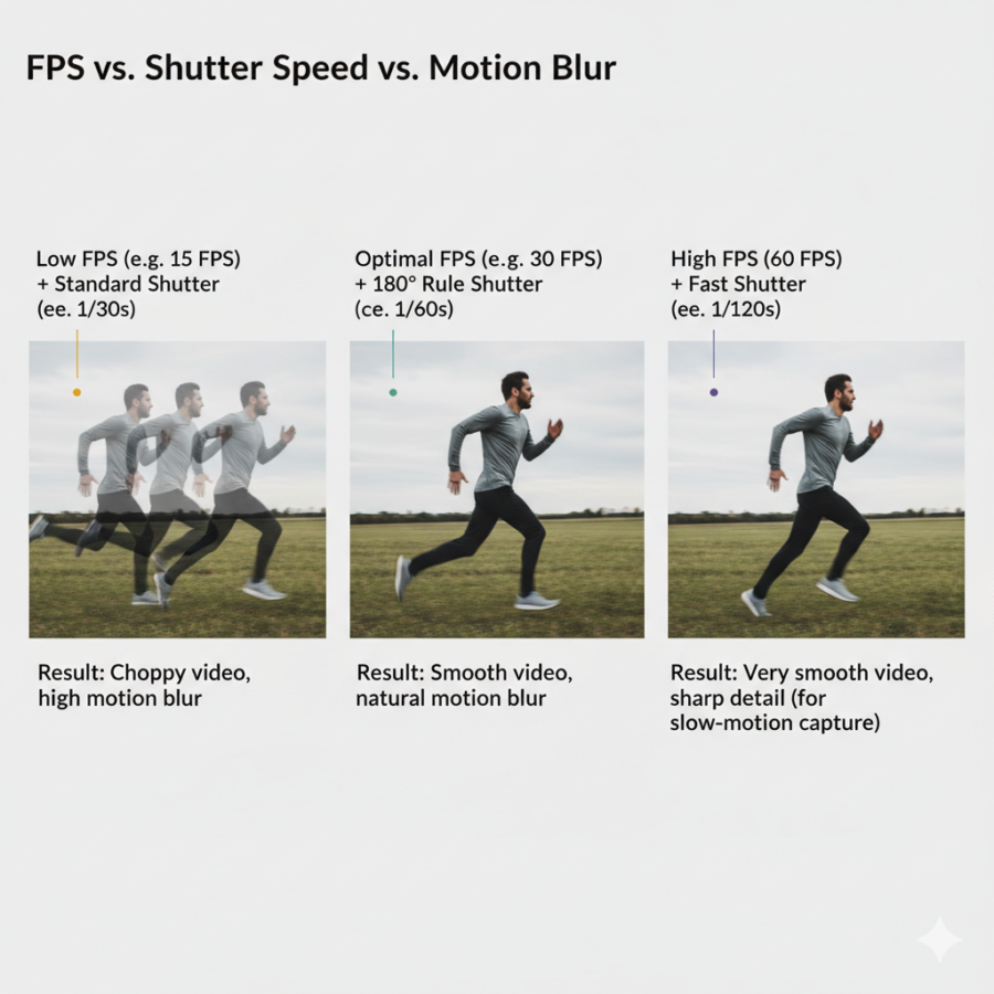 Shutter Speed & Motion Clarity: The 180° Rule
