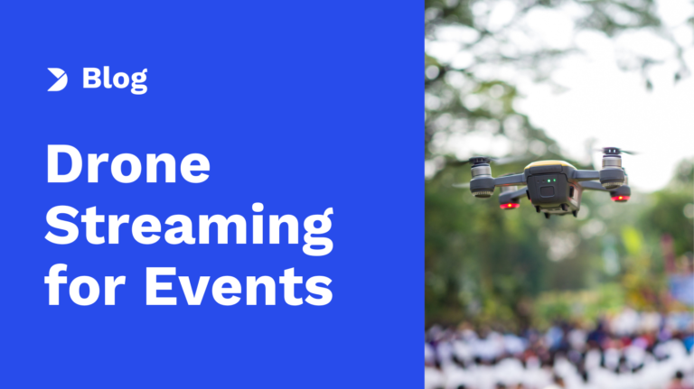 Drone filming Event