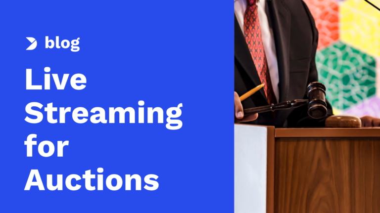live streaming for auctions